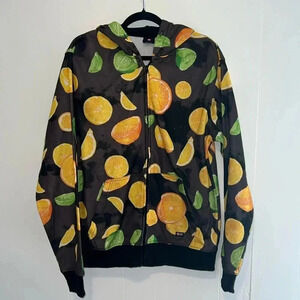 South Pole Lemon Limes Zip Up Hooded Sweatshirt 1018